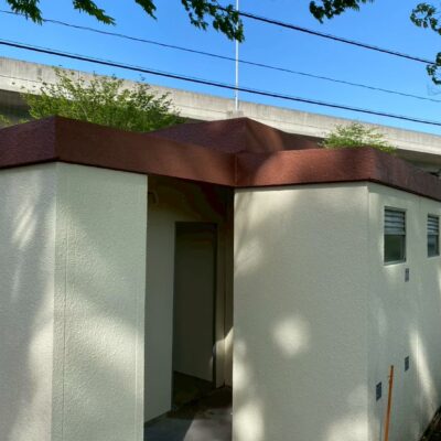 公衆トイレ塗装